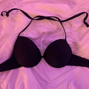 Black Push-Up Bikini Top